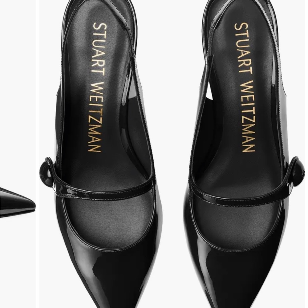 Stuart Weitzman Pointed Toe Slingback Pump - image 2